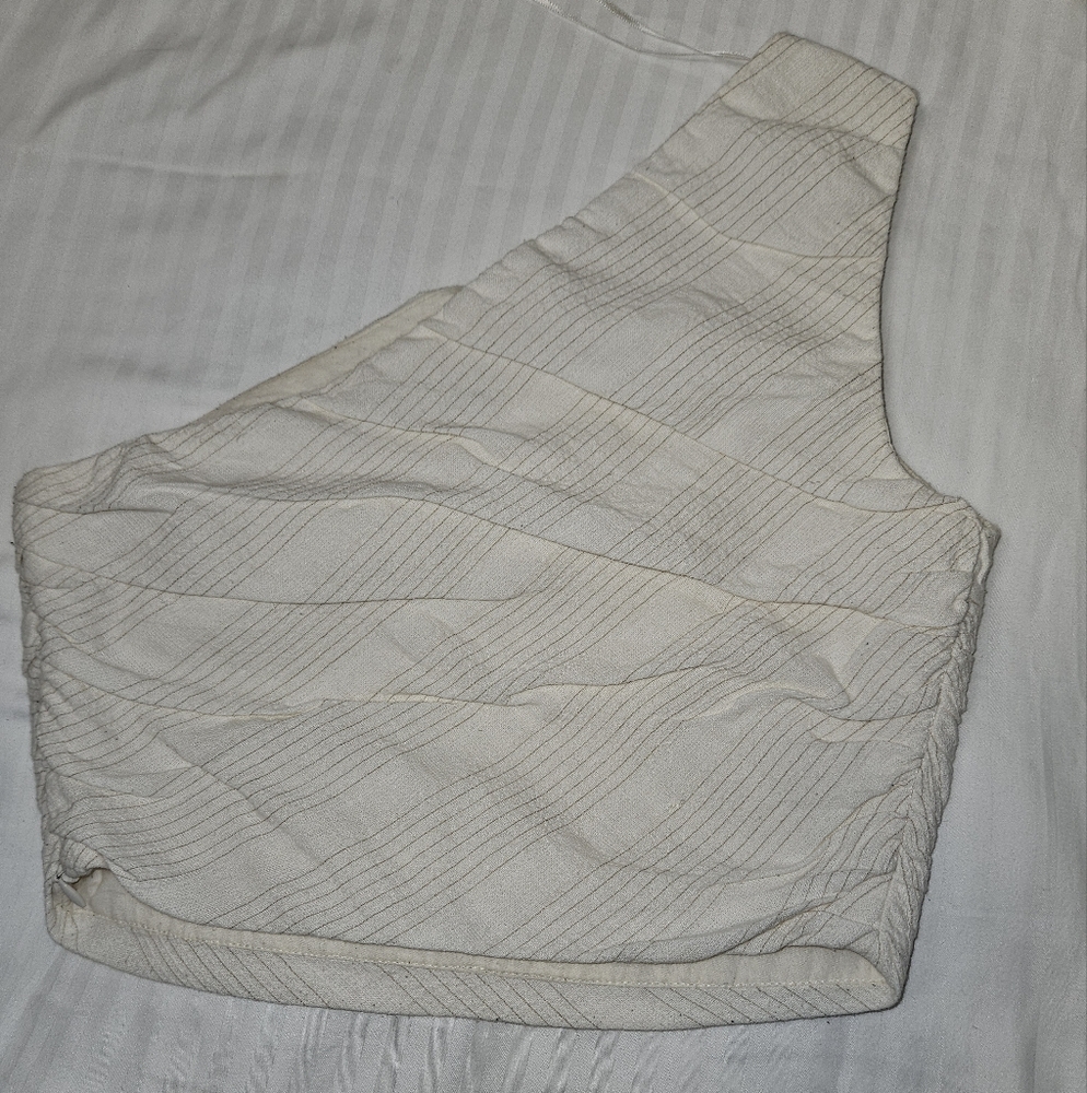 Zara Cream Textured Fabric